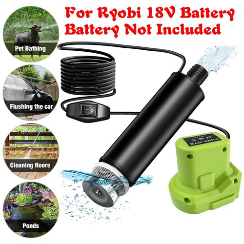 Akku tauchpumpe für ryobi 18v - tauchpumpe,