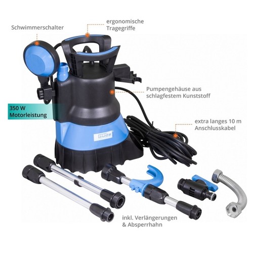 Güde regenfass tauchpumpe - güde, gfp