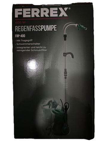 Ferrex frp 400 regenfasspumpe - ferrex,
