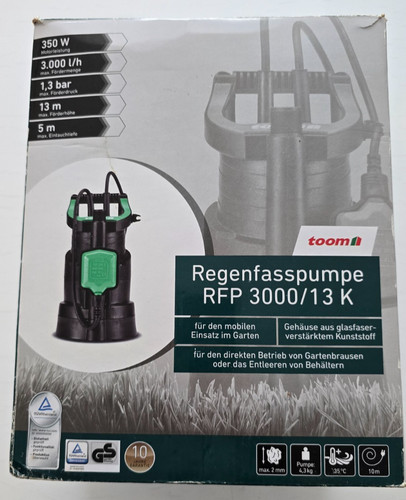 Regenfasspumpe pumpe rfp - pumpe,