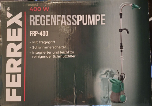 Regenfasspumpe ferrex 400w - ferrex,
