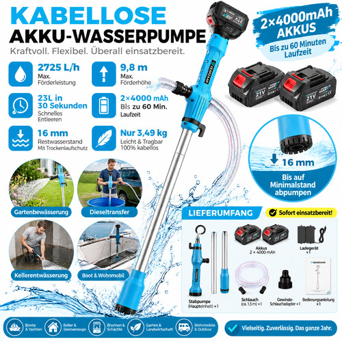 21v akku fasspumpe - 21v,