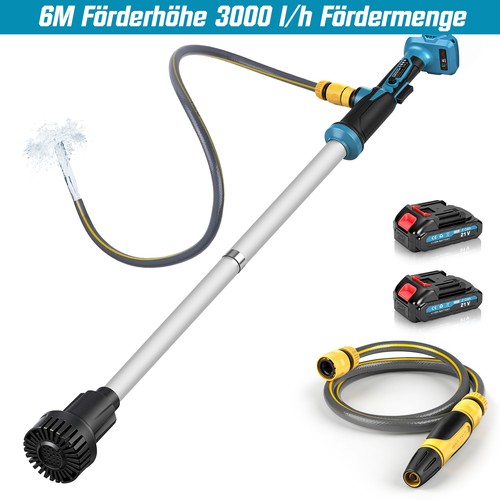 Kabellose stab regenfasspumpe - stab,