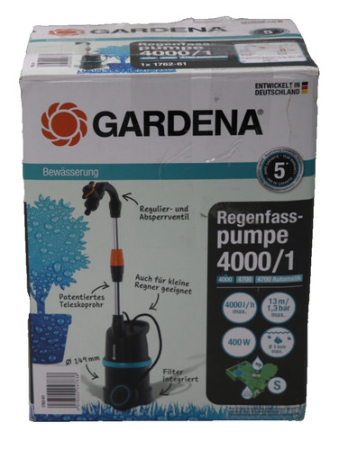 Gardena regenfasspumpe 4000 - gardena, 4000/1